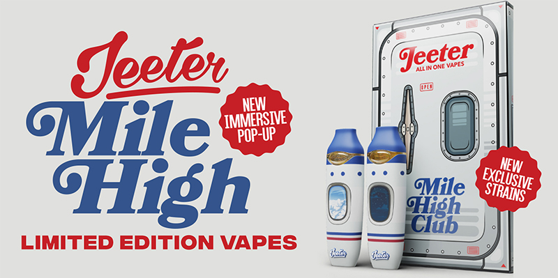 Jeeter Mile High Limited Edition Vapes House of Dank New Buffalo